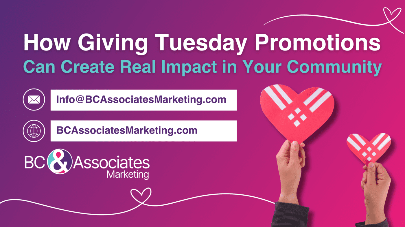 How Giving Tuesday Promotions Can Create Real Impact in Your Community