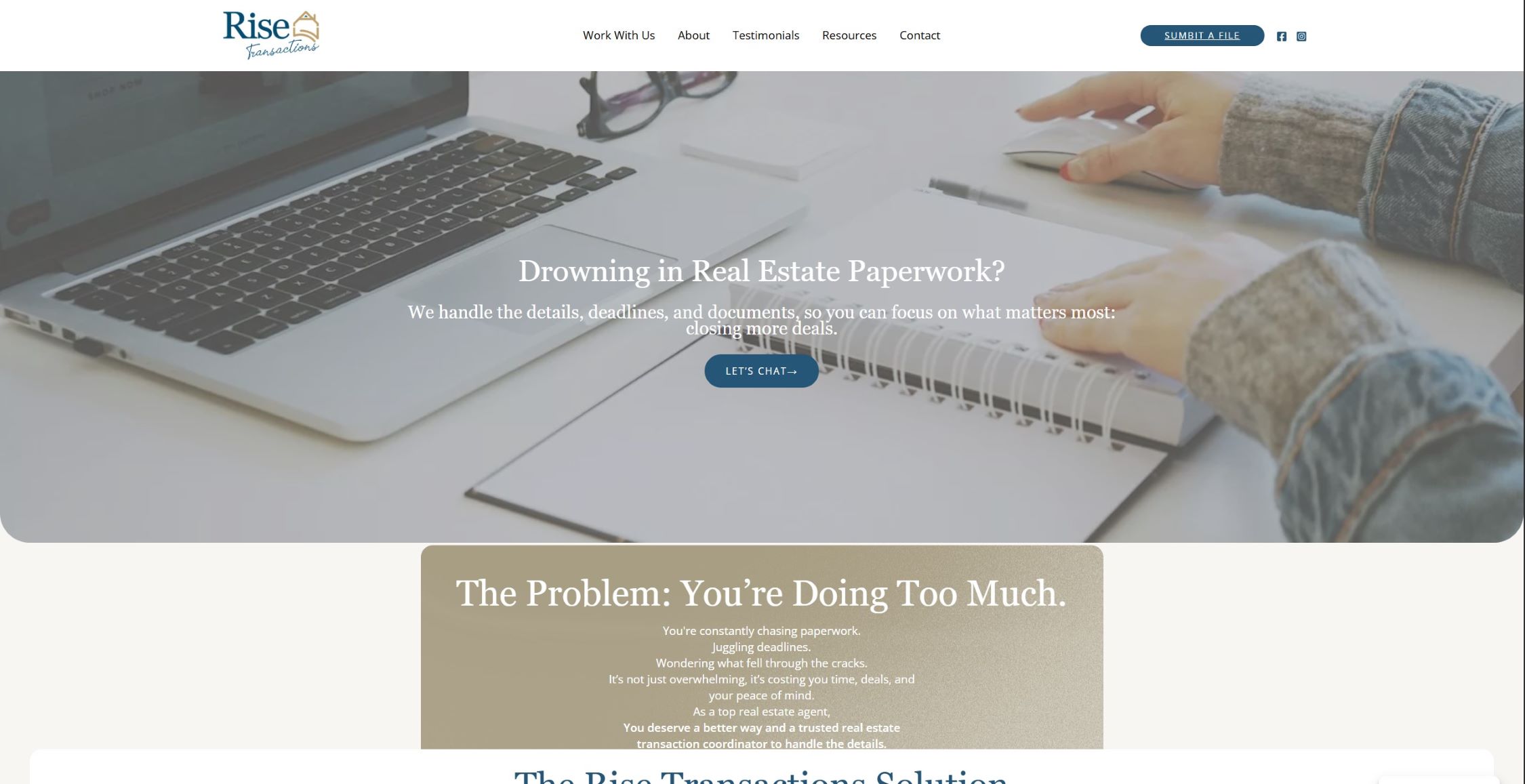 Inspire Network Website Homepage