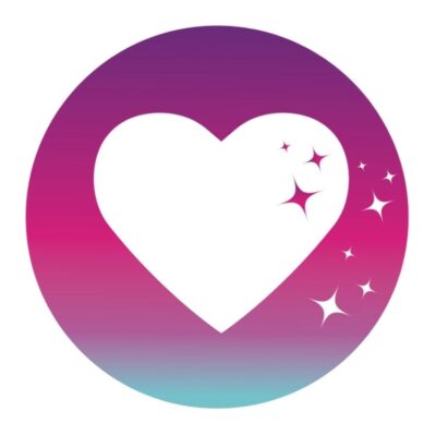 Heart Icon Branded with Wickedly Branded