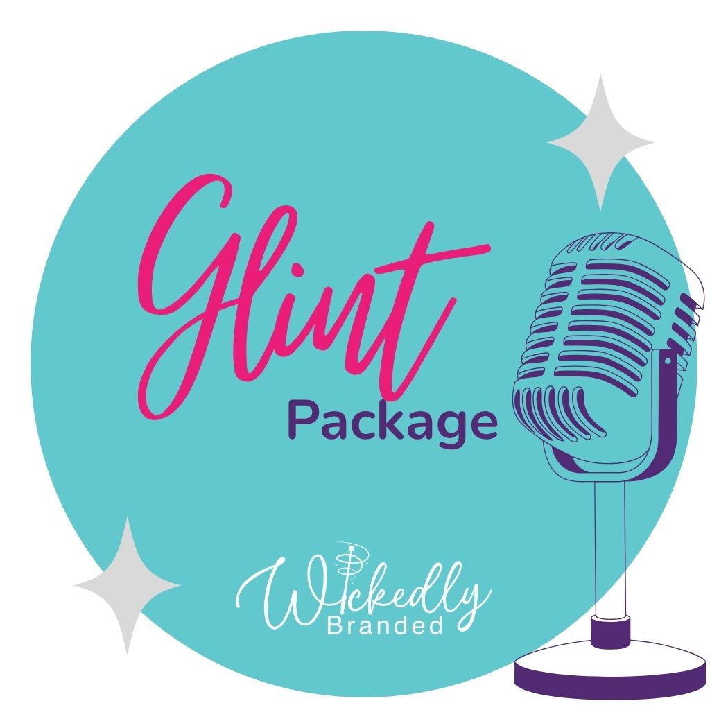 Wickedly Branded Podcast glint Package