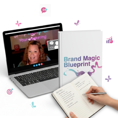 Brand magic blueprint zoom call to answer any questions and define next steps.